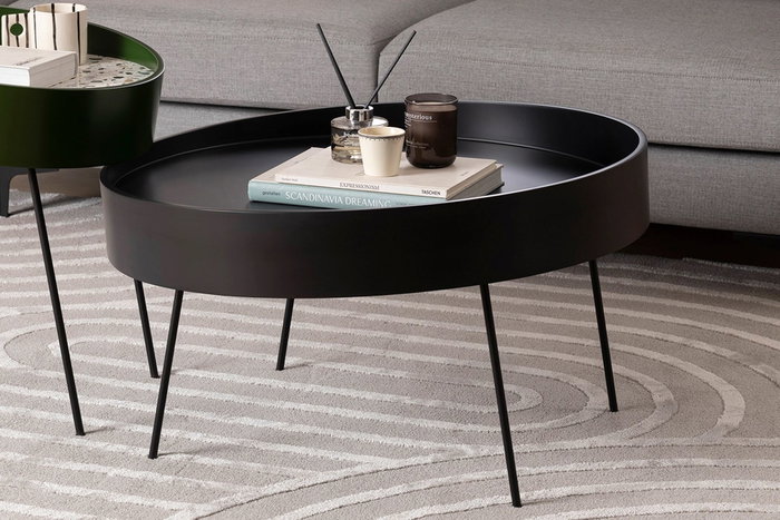 Hanah Home Ilo - Mesa de centro Antracita